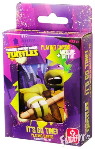 KARTY TURTLES W METALOWEJ PUSZCE DONATELLO