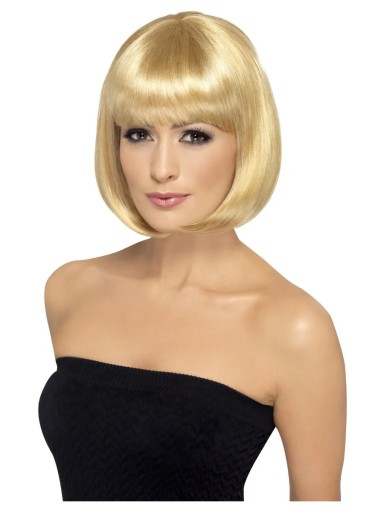Peruka Blond Włosy Blond Peruka Bob