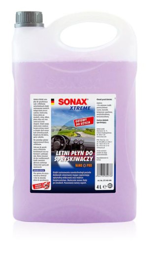 SONAX XTREME LETNI PŁYN DO SPRYSKIWACZY NANO-PRO