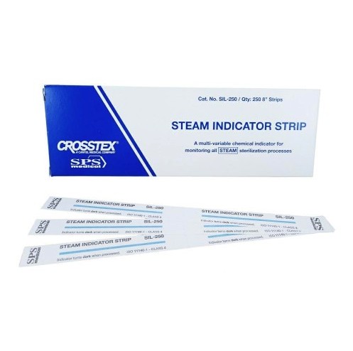 PASKI SPS DO STERYLIZACJI TEST AUTOKLAWU 2x250SZT