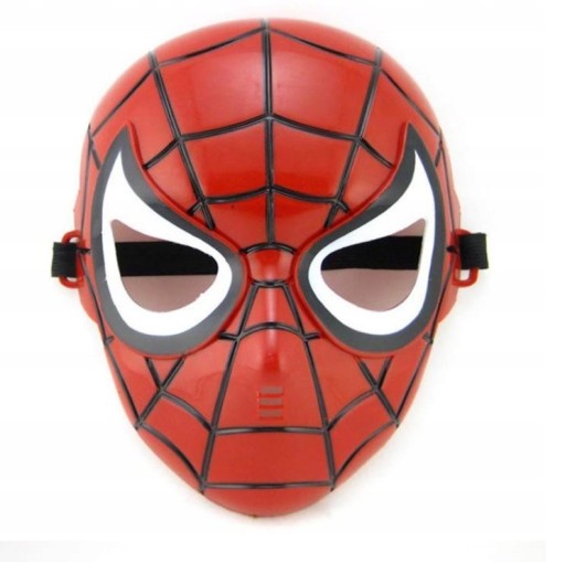 Maska halloween spiderman KARNAWAŁ super bohater