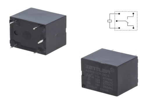 Przekaźnik 24V 10A 277 250V AZ943-1CH-24DE -2szt