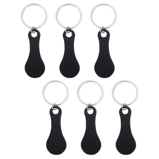 Ga-Cart Token Key Chain Shopping Tokens 6 Pcs