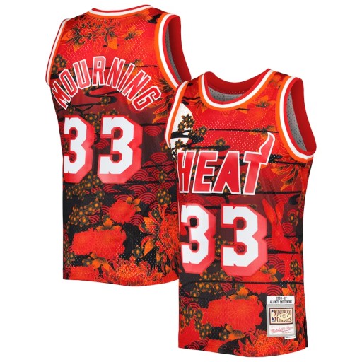 Koszulka do koszykówki Alonzo Mourning Miami Heat, XXL