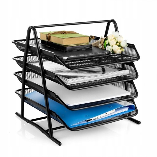 Szuflady na biurko 5 szufladek metalowy organizer