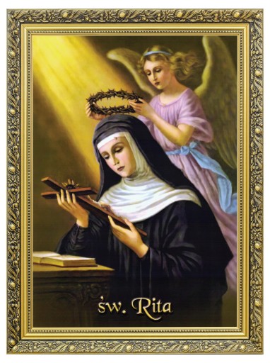 Święta Rita Patron Promocja CANVAS 60x80