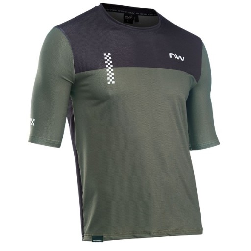 KOSZULKA MTB NORTHWAVE XTRAIL 2 MEN JERSEY GREEN L