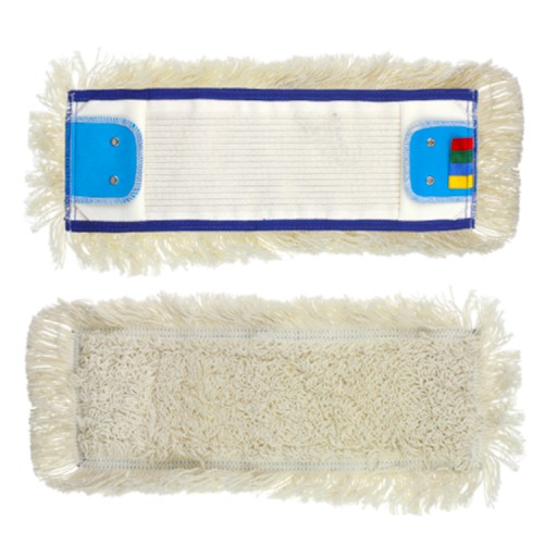 Mop Duo 40 cm bawełniany kieszeniowo-klipsowy do podłóg