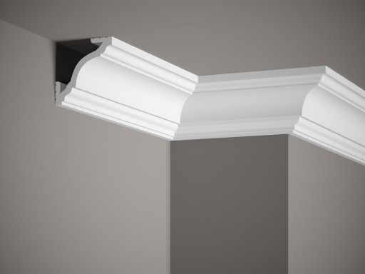 MARDOM DECOR LISTWA SUFITOWA LED MD213 H-8.1cm - DŁUGOŚĆ - 2m Gzyms