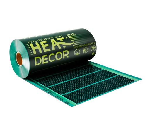 Folia grzewcza podczerwień HD-EPL.50 80W/m²