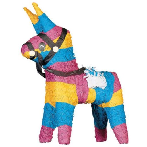 PINIATA kolorowy OSIOŁ osiołek osiołka pinata