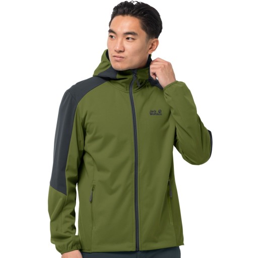 KURTKA SOFTSHELL MĘSKA JACK WOLFSKIN STORMLOCK L