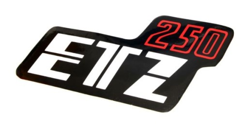 Naklejka pokrywy bocznej MZ ETZ 250 wzór org