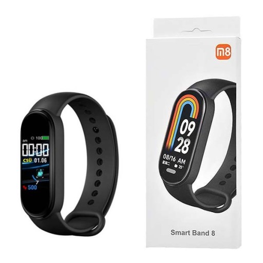 SMARTBAND M8 OPASKA SMART SPORT ZEGAREK KROKOMIERZ PULS WODOODPORNA