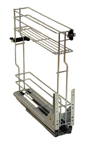 Kosz cargo 15cm 2p. 150 z systemem jezdnym cichy domyk Variant Multi REJS