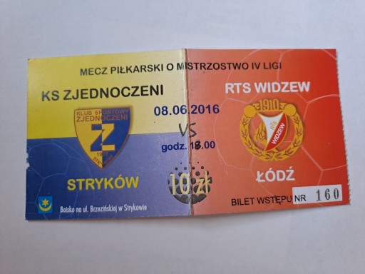 ZJEDNOCZENI STRYKÓW - WIDZEW ŁÓDŹ 05-06-2016