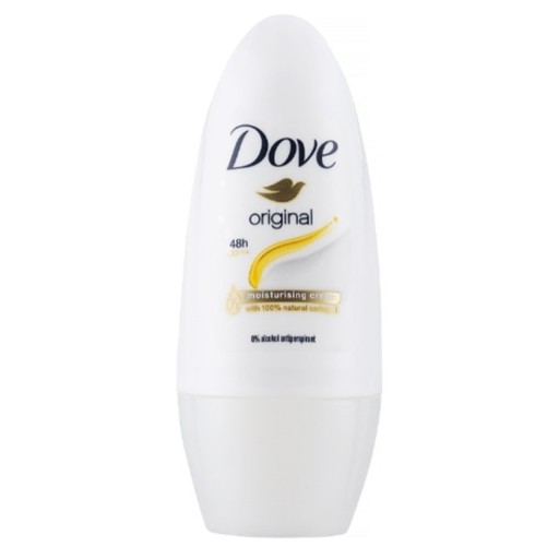Antyperspirant Dove ORGINAL dla kobiet w kulce 48h nie zawiera alkoholu