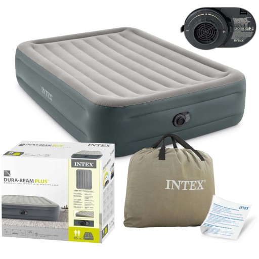 INTEX 64126 ND DMUCHANY MATERAC POMPKA 152x203x46