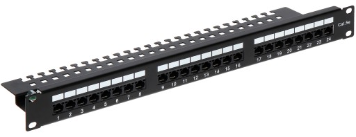 PATCH PANEL RJ-45 24 Porty 19 