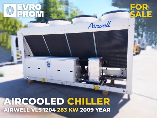 AGREGAT WODY LODOWEJ AIRWELL VLS 1204 283 KW CHILLER