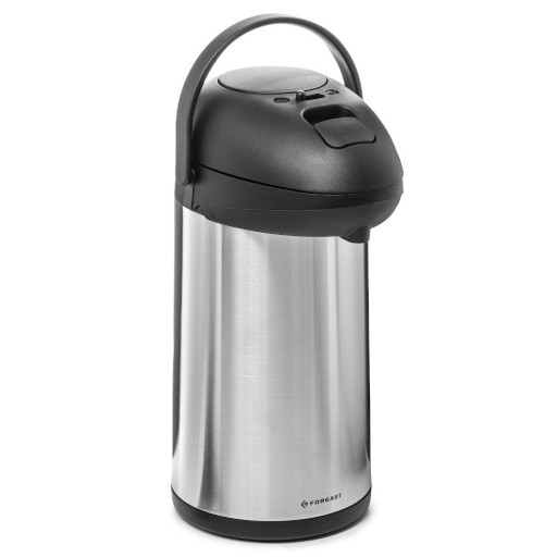 TERMOS STALOWY CATERINGOWY Z POMPKĄ 4L FORGAST FG05804