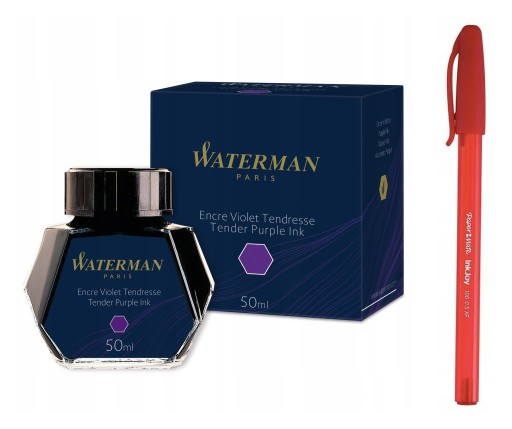 WATERMAN atrament do pióra FIOLETOWY tender purple