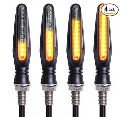 Kierunkowskazy kierunki dynamiczne 12 LED 4 szt