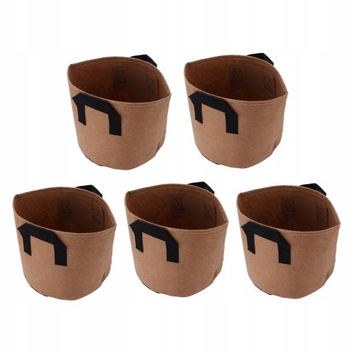 5X WOREK WORKI DO UPRAWY SADZENIA ROŚLIN KHAKI