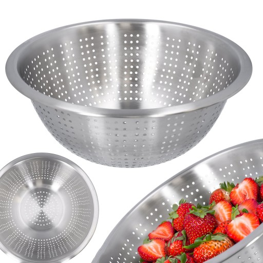 Cedzak druszlak sitko kuchenne stalowe 28 cm