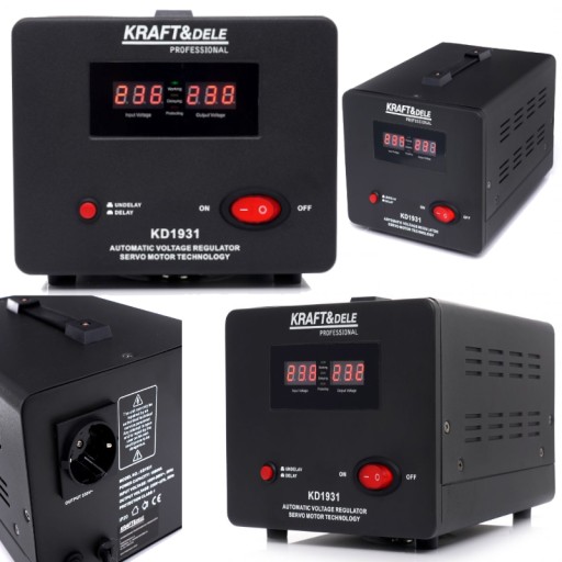 STABILIZATOR NAPIĘCIA PRĄDU AVR 1000VA DO AGREGATU