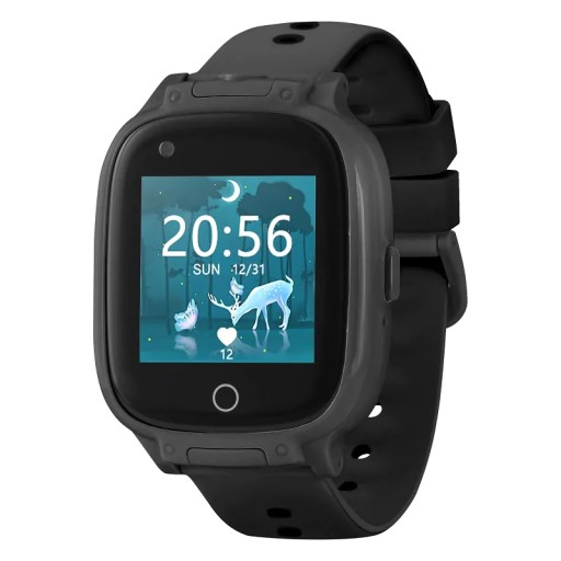 SMARTWATCH GARETT KIDS TWIN 4G CZARNY