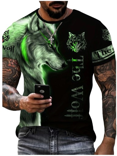 T-SHIRT KOSZULKA MĘSKA 3D KIBIC LEGII WARSZAWA