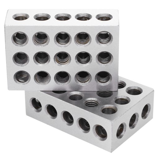 1 para 1-2-3 bloków 23 dopasowane otwory 0,0002