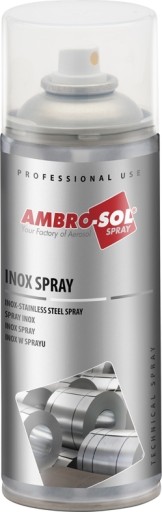 SPRAY INOX LAKIER FARBA AGD STAL 400 ML