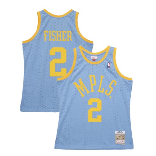 Derek Fisher Seria retro koszulek do koszykówki