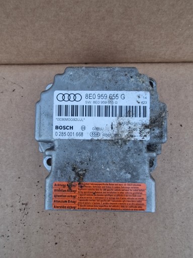 SENSOR MODUŁ AIR BAG PODUSZEK A4 B7 8E0959655G