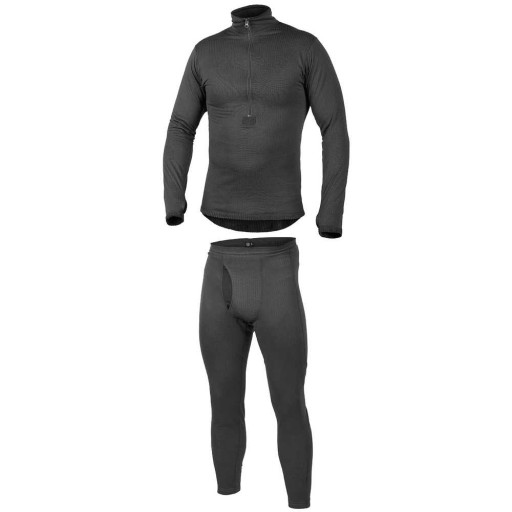 Komplet Bielizna Termoaktywna Helikon-Tex US LEVEL 2 Czarna XXL