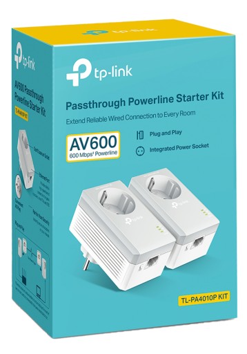Transmiter sieciowy TP-Link TL-PA4010P KIT AV600
