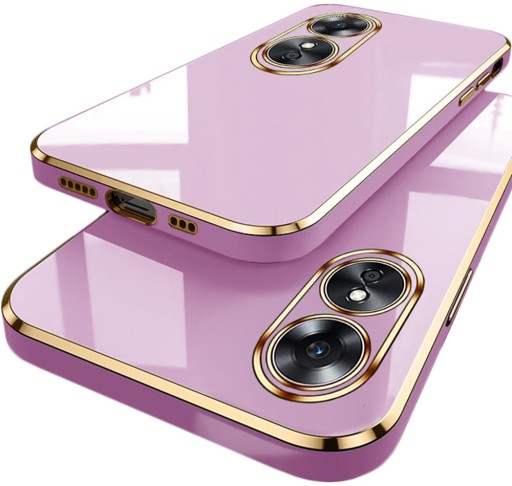 Etui GOLD GLAMOUR + SZKŁO HARTOWANE do OPPO A17