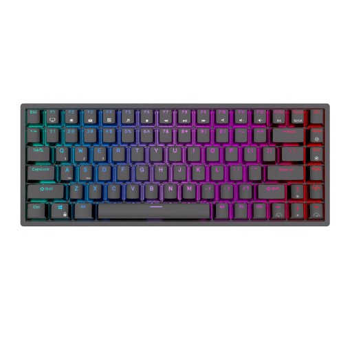 RK84 KLAWIATURA MECHANICZNA 80% 75% BLUE HOTSWAP Tri-Mode 2.4G Wireless