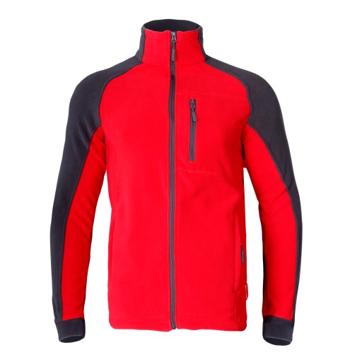 LAHTI PRO Bluza robocza polar roboczy czerwony ciepły 290g/m2 LPBP1 M