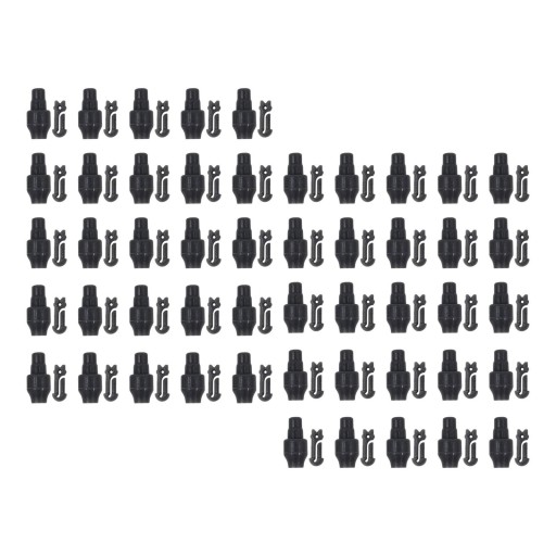 -50Pcs Stop Beads Carp Fishing Method Feeder