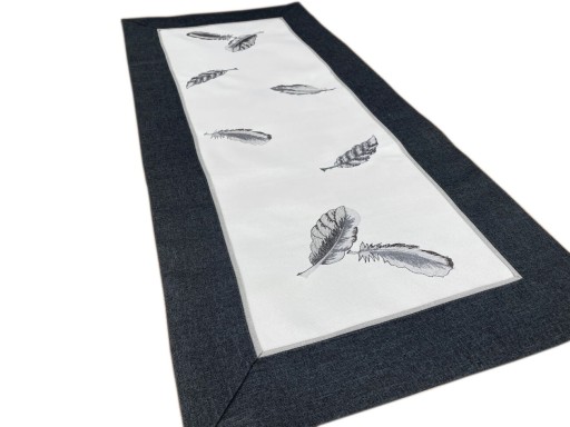 Bieżnik 40x90 cm Piórka