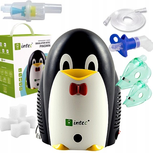 INHALATOR INTEC DLA DZIECI SMOCZEK MASECZK Pingwin
