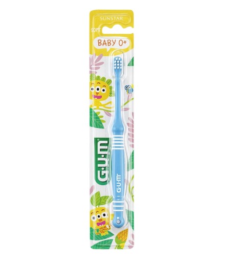 GUM BABY MONSTER szczoteczka dla dzieci 0-2 lata