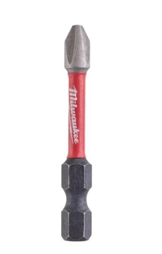 BIT KOŃCÓWKA UDAROWA MILWAUKEE SHOCKWAVE PH2 50MM