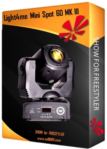 GOTOWE SHOW dla 2 szt Light4meSPOT MINI 60W MK III