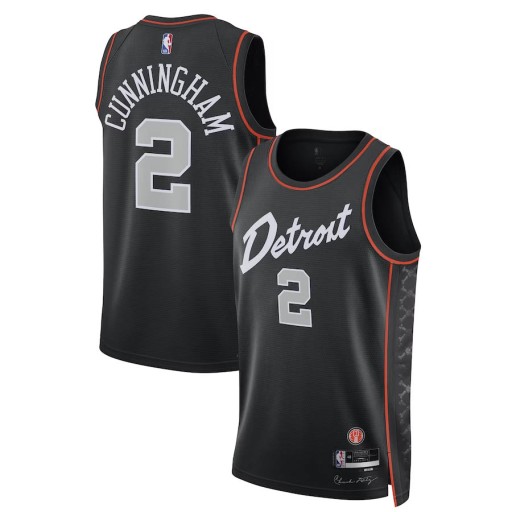 Koszulka do koszykówki Cade Cunningham Detroit Pistons