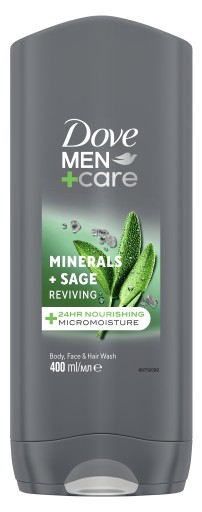 DOVE Men+Care żel pod prysznic dla mężczyzn Minerals 400 ml