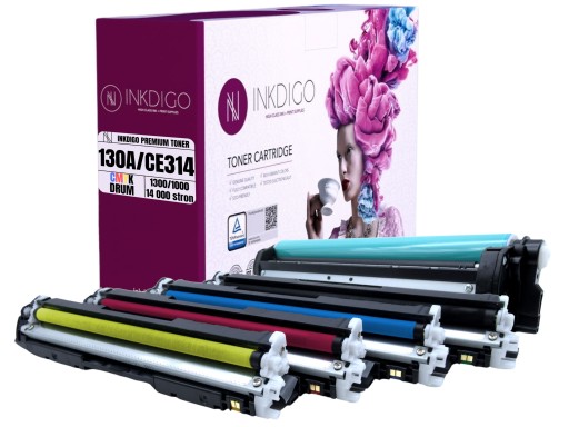Tonery + Bęben do drukarki HP LaserJet Pro M176n